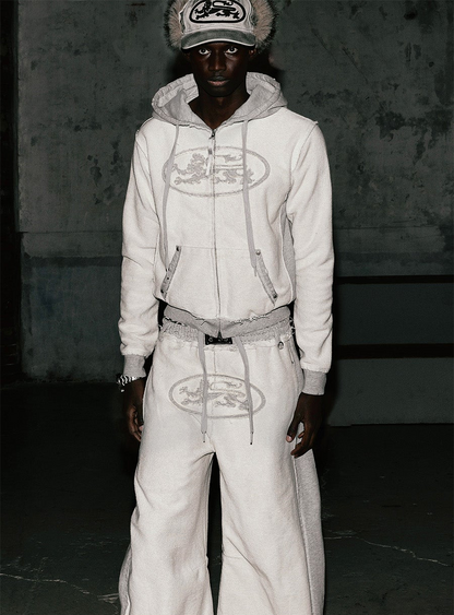 Mystic Capsule Hood Zip-Up - Inside Out Gray