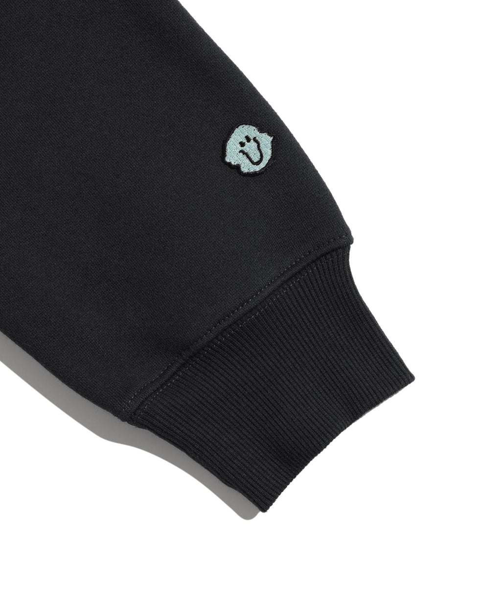 niceghostclub SHOOTING STAR LOGO HOODIE [BEIGE]