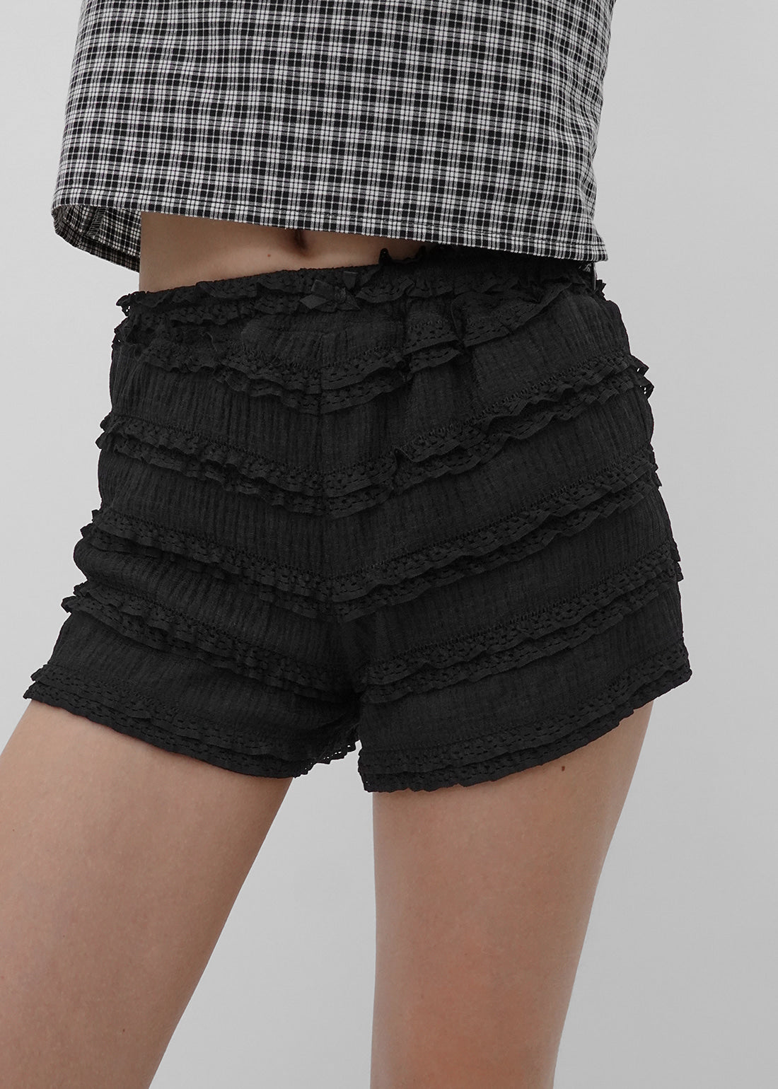 [韓國製造🇰🇷] Teepee Frill Banding Shorts / 2colors