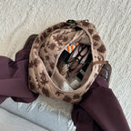 poev Broderie Padded Day Bag / Brown