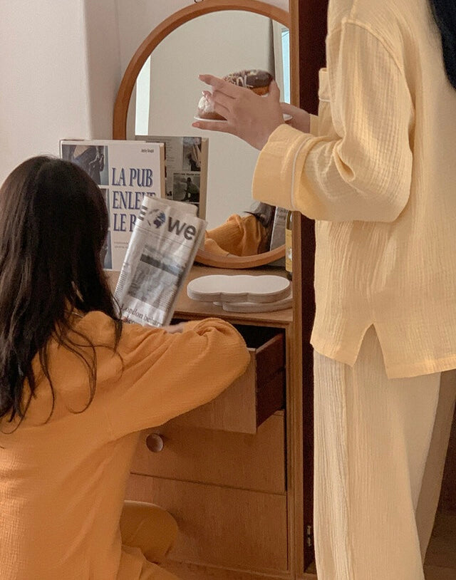 [韓國售出16,000+⭐️] J'eu Seven Days Cotton Pajama Set 7colors