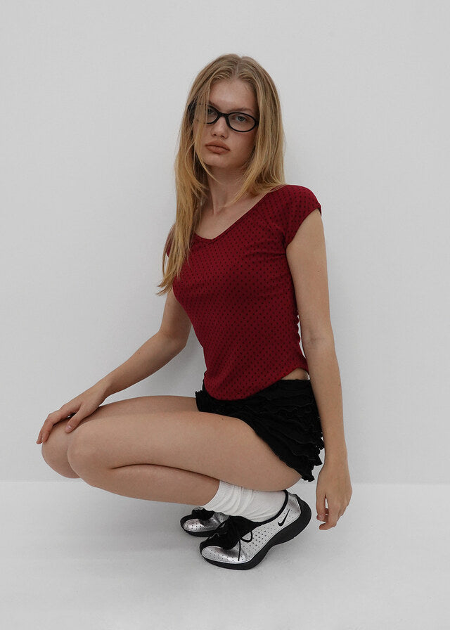 [韓國製造🇰🇷] Printy Tiered Banding Shorts / 3colors