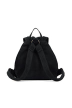 DEINET D & FRIENDS STUD POCKET BACKPACK IN BLACK