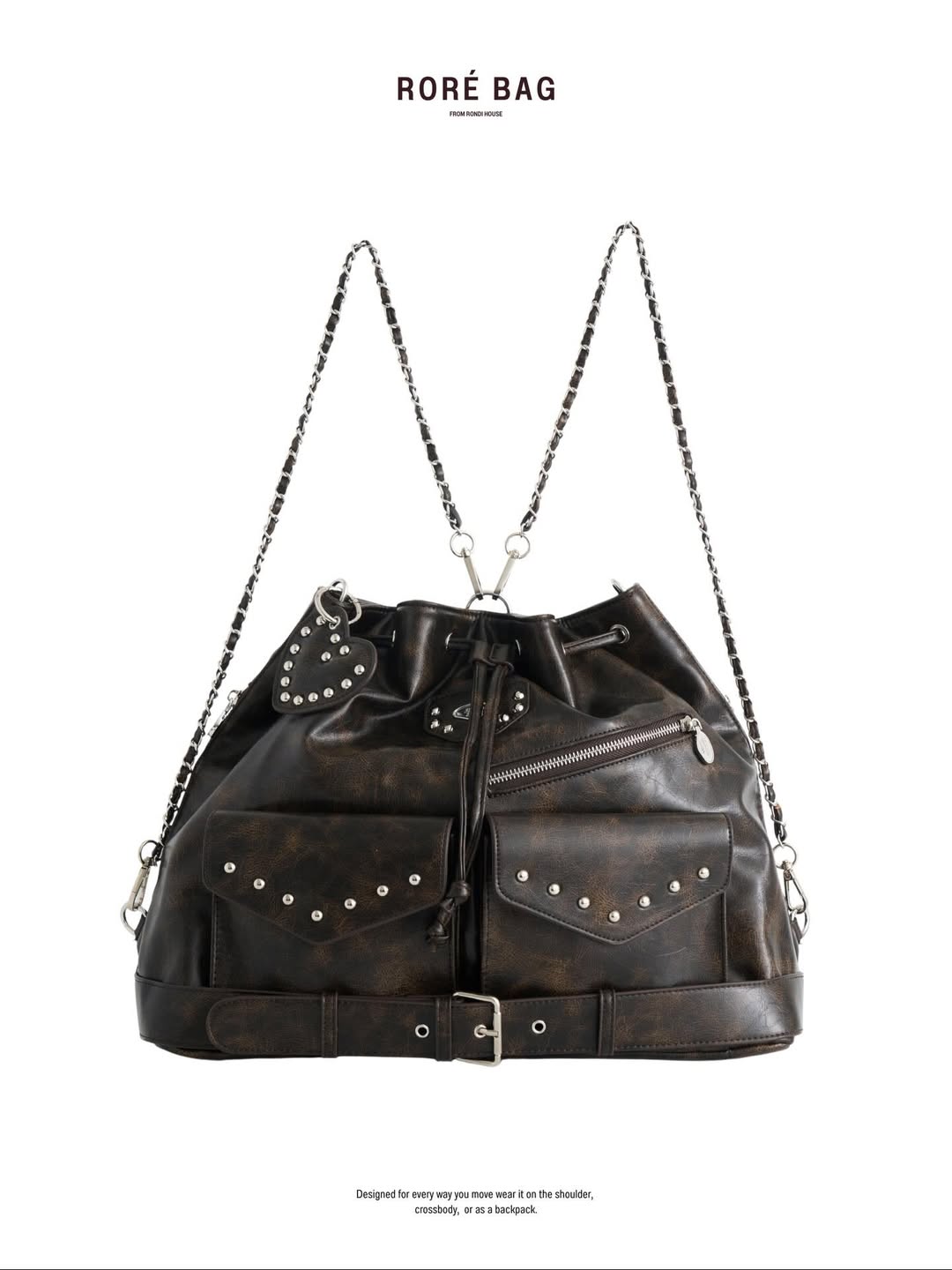 Multi-use Roré 3-way Bag/Backpack (附送2款肩帶✨) - 3colors