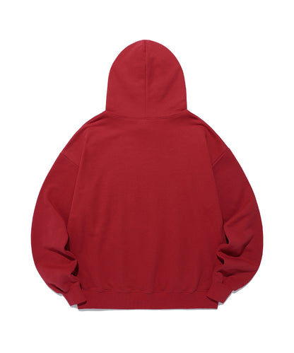 niceghostclub GHOST ANGEL UNIFORM HOODIE [RED]