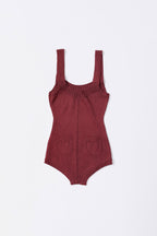 Overalls Knitted Bodysuit Red