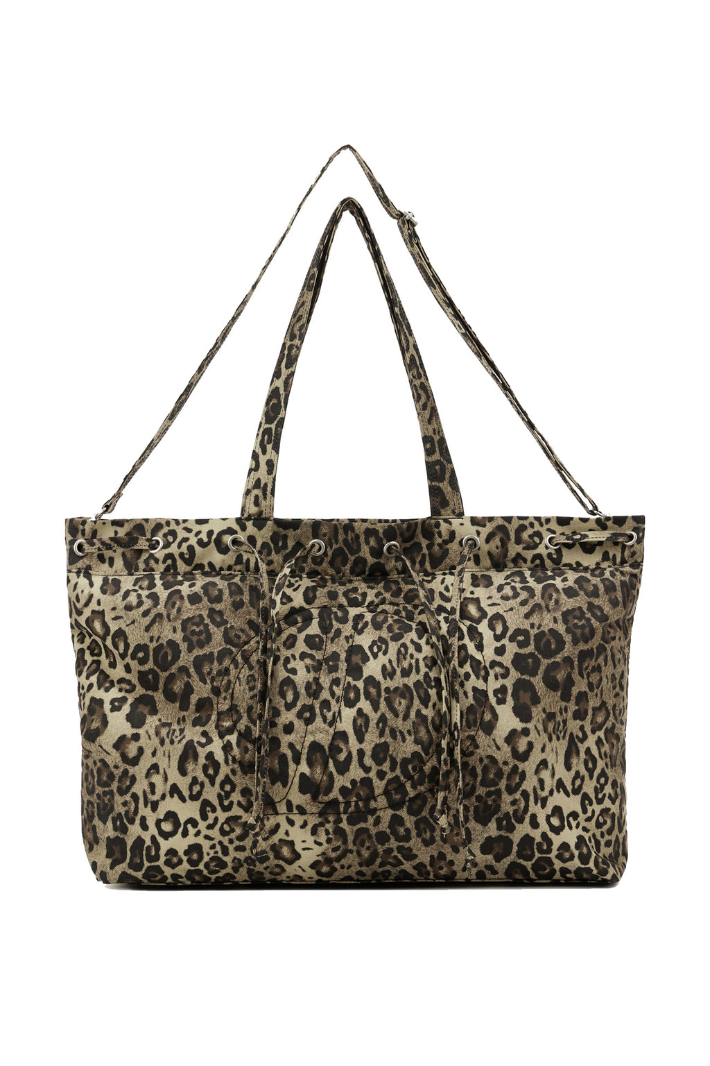 DEINET D STITCH PADDING BAG IN LEOPARD
