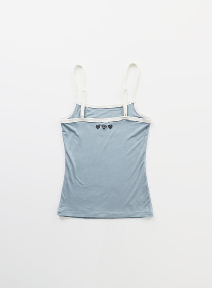 BADBLOOD Cindy String Tank Top / Powder Blue