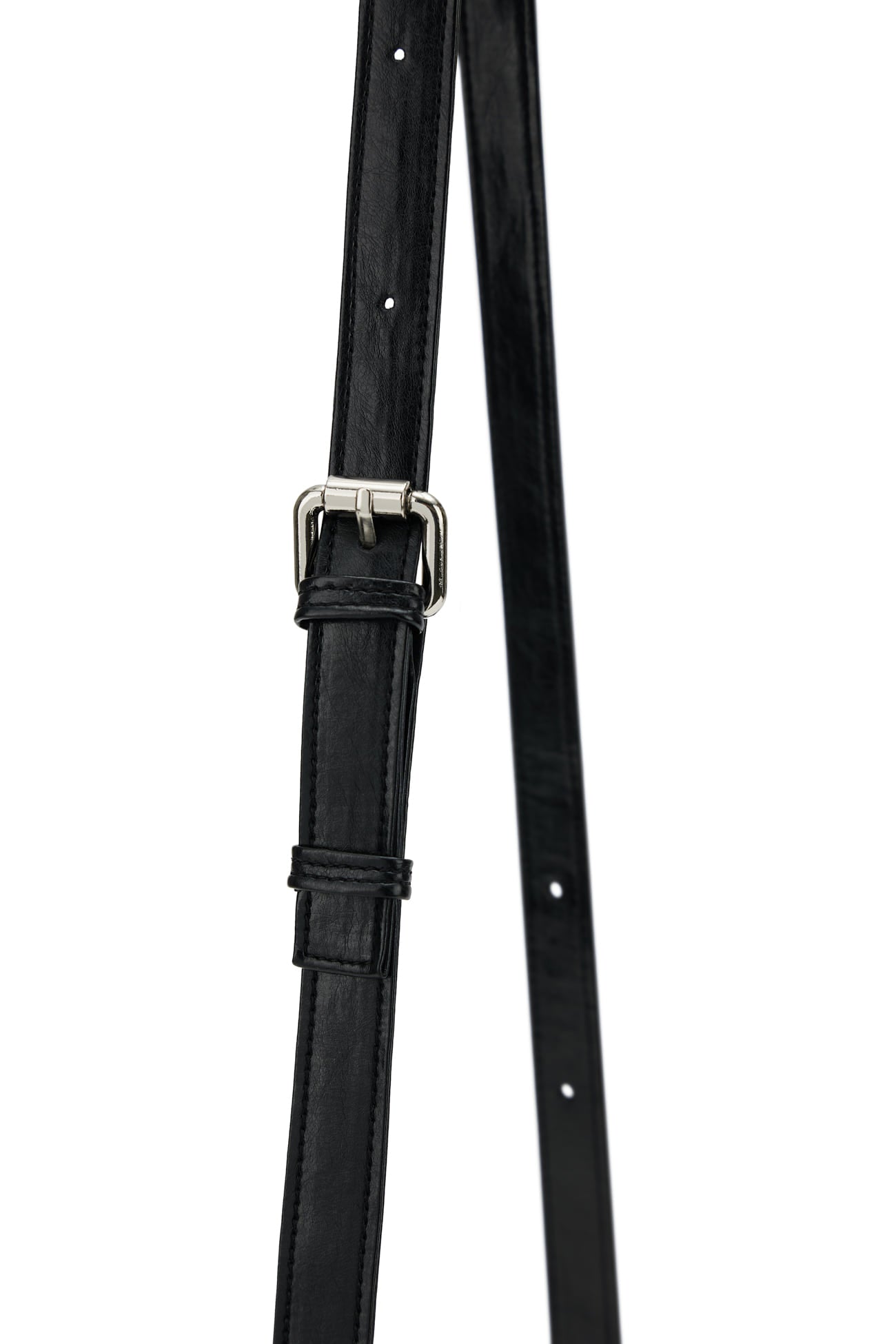 POCKET MINI FRILL BAG / 2COLORS