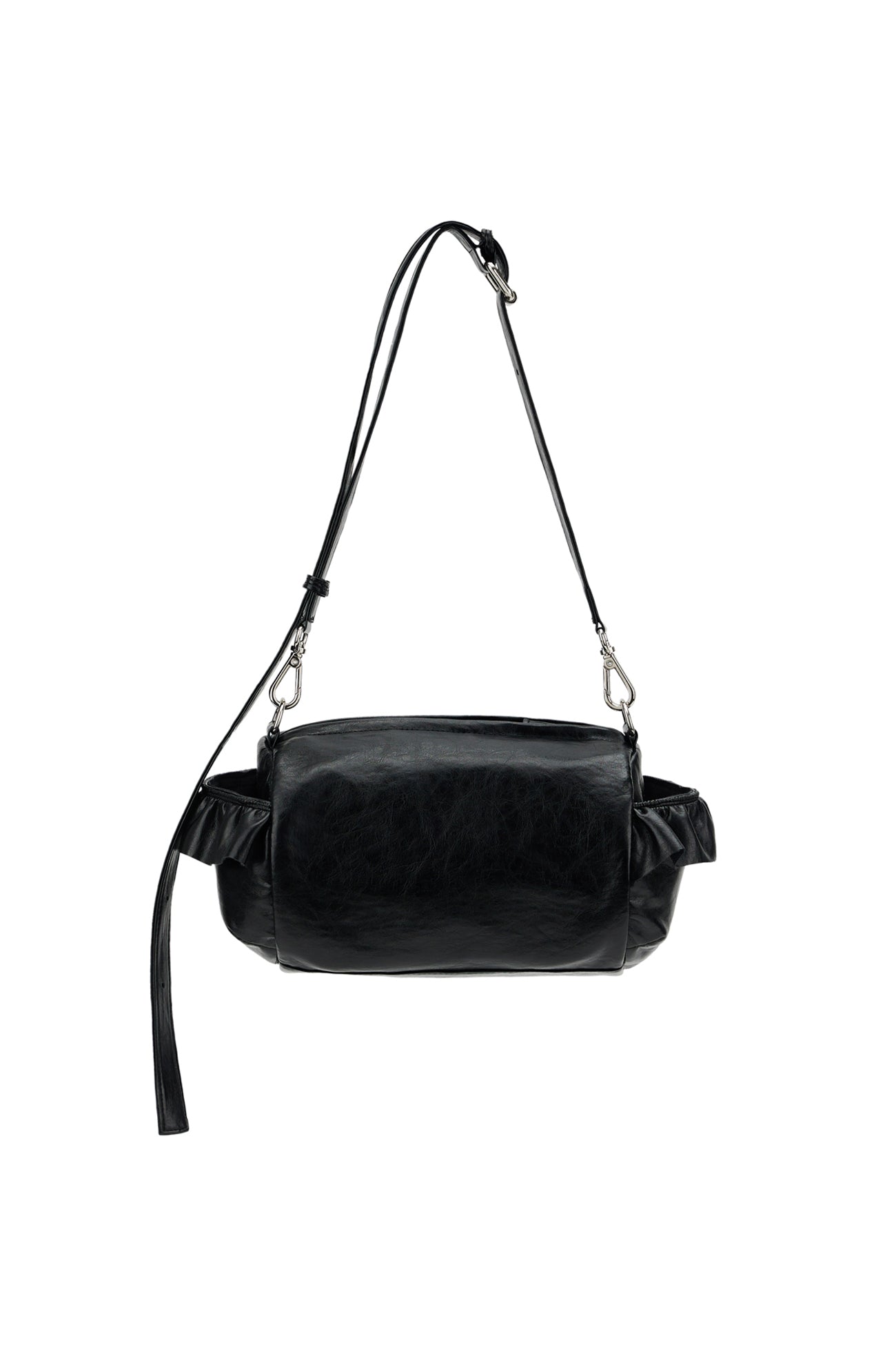 POCKET MINI FRILL BAG / 2COLORS