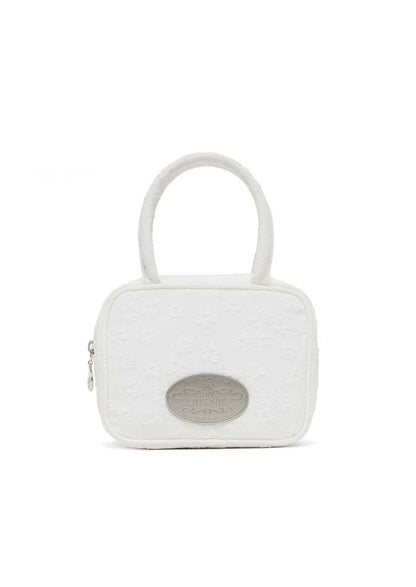 lotsyou Lumpy Bumpy Totebag / white