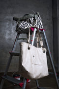 DEPC EYELET LEATHER BAG (VER.2) – BEIGE