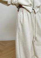 [WARM♨️] 韓國製造 Corduroy Mink Set / Cream