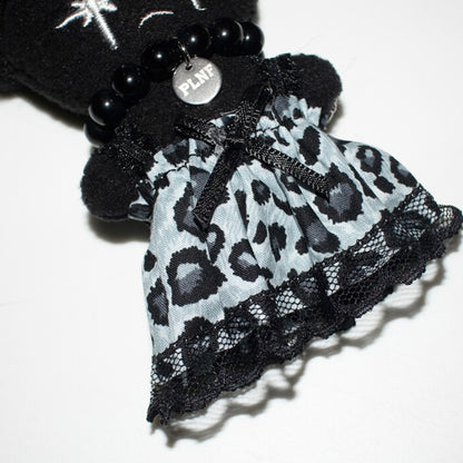 IUGA LEOPARD KIDZ KEYRING / BLACK