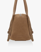 FINDKAPOOR MONO FRINGE BAG 24 - CAMEL