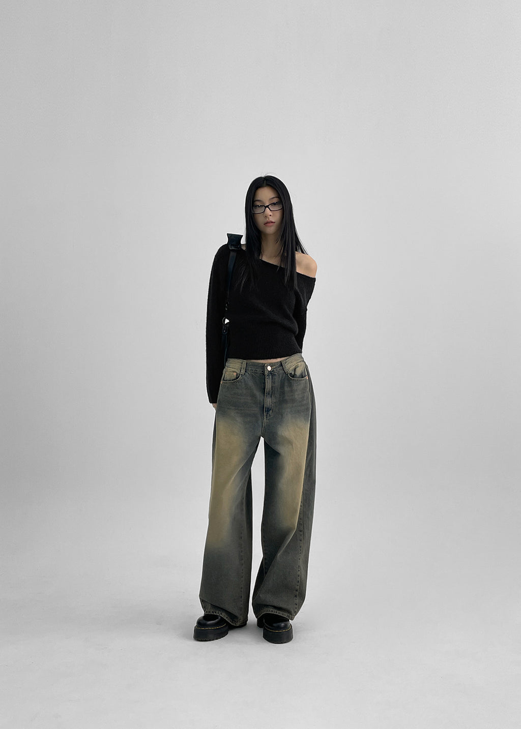 韓國製造 Mondrin Alpaca Off-Shoulder Knit / 3colors