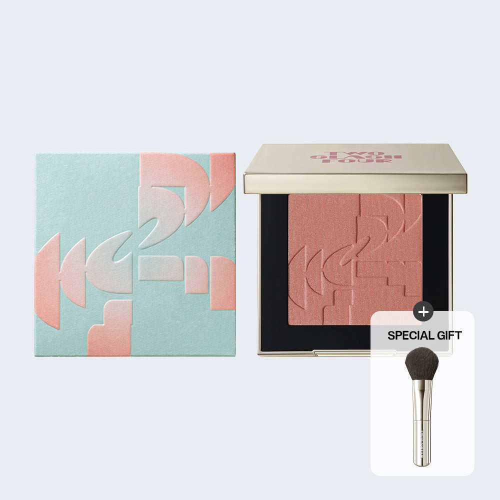 TWO SLASH FOUR All Over Face Blush - 3 BEIGE COLORS