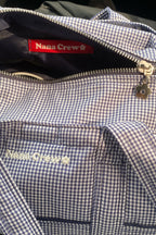 NANACREW MINI DUFFLE BAG - GINGHAM CHECK