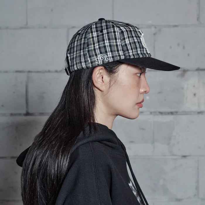 LSC Lc Logo Cap Check Black