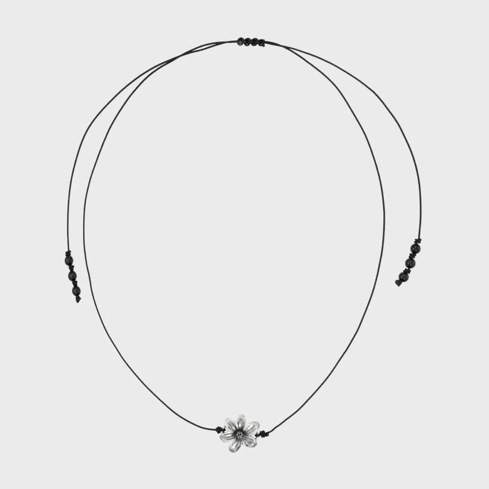 [Karina同款🎀] [NFF開團價💓 2.27截單] Petal Strap Necklace-black