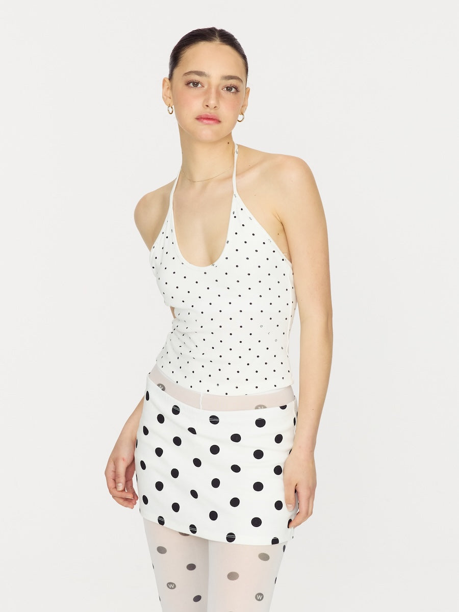 GLOWNY WILD HALTER CAMISOLE / 4PATTERNS