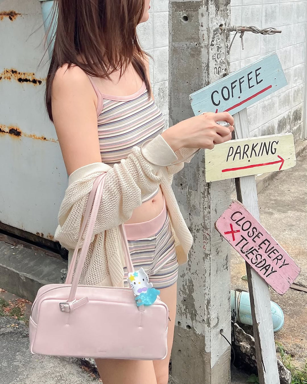 [th] grapefruit stripe set / 3colors (可單買!!)