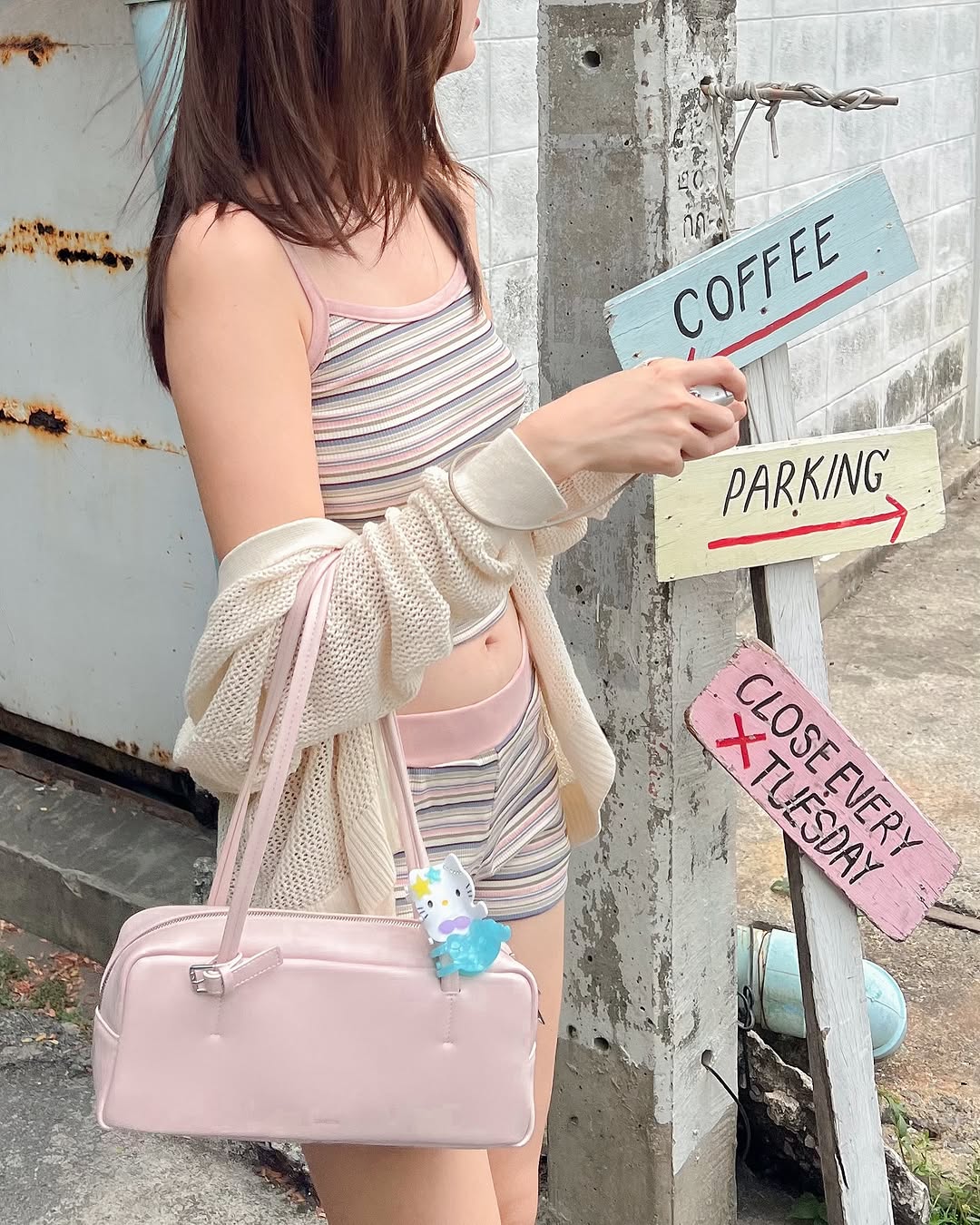 [th] grapefruit stripe set / 3colors (可單買!!)