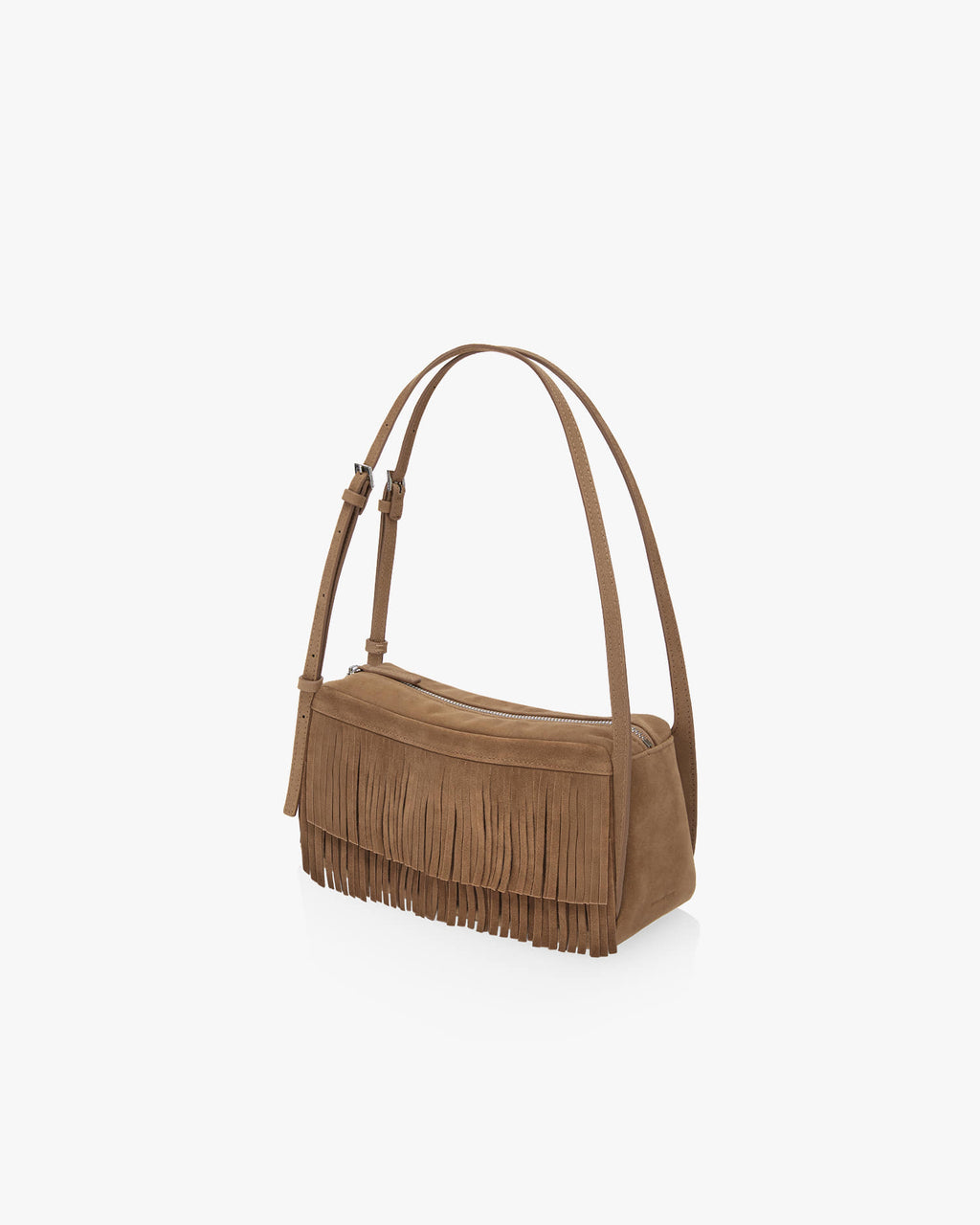 FINDKAPOOR MONO FRINGE BAG 24 - CAMEL