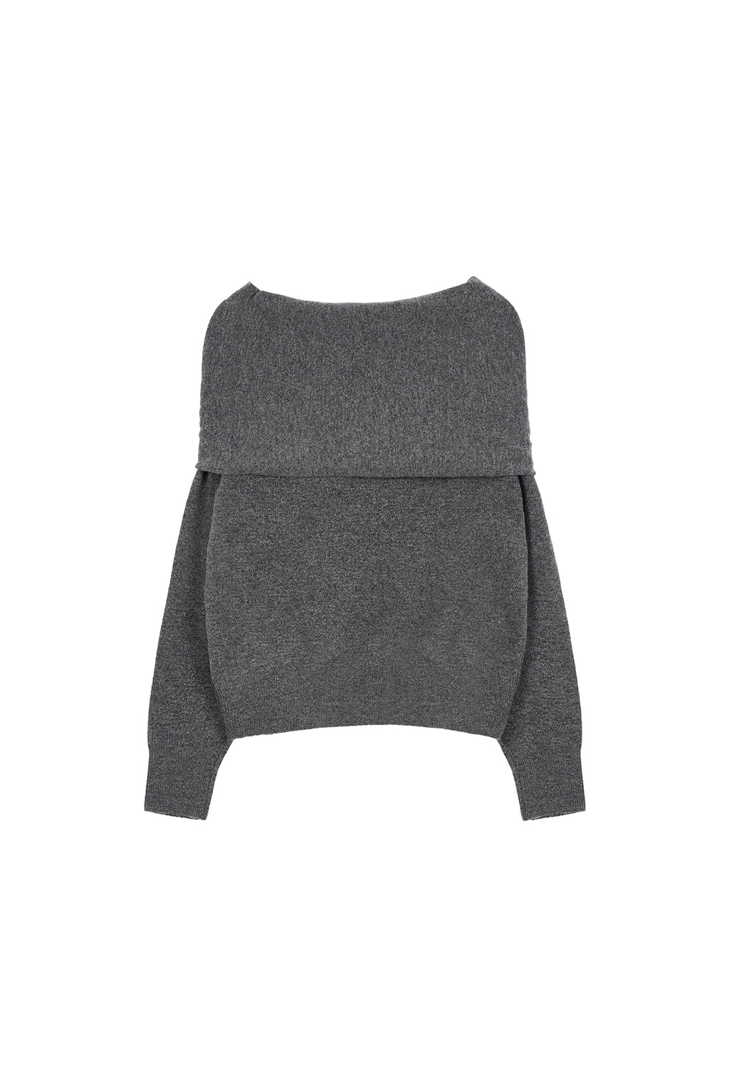 DEINET HUG ME STRING OFF SHOULDER KNIT / 2COLORS