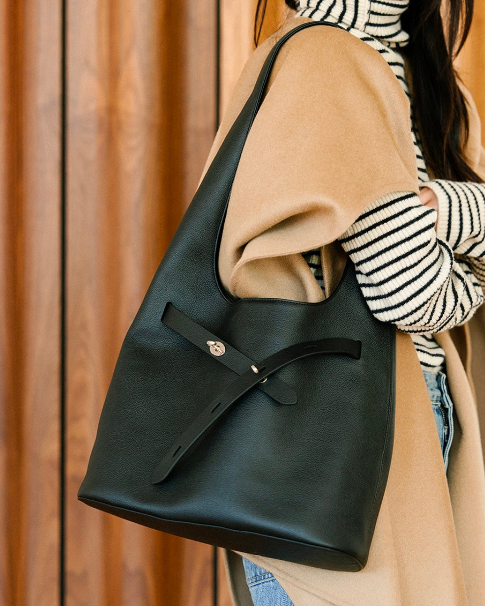 [100%牛皮] THE OFTN BOW BAG / 3COLORS