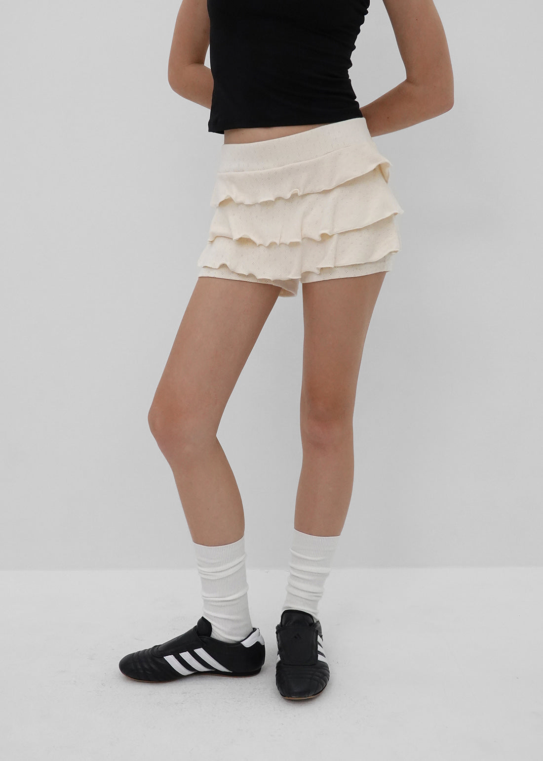 [韓國製造🇰🇷] Chitti Punching Skirt Pants / 3colors