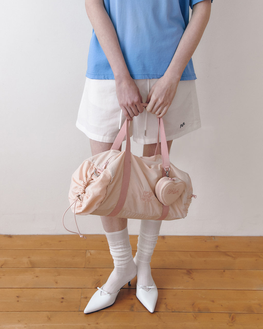 NOIRNINE Bébé Nylon Bag / pink