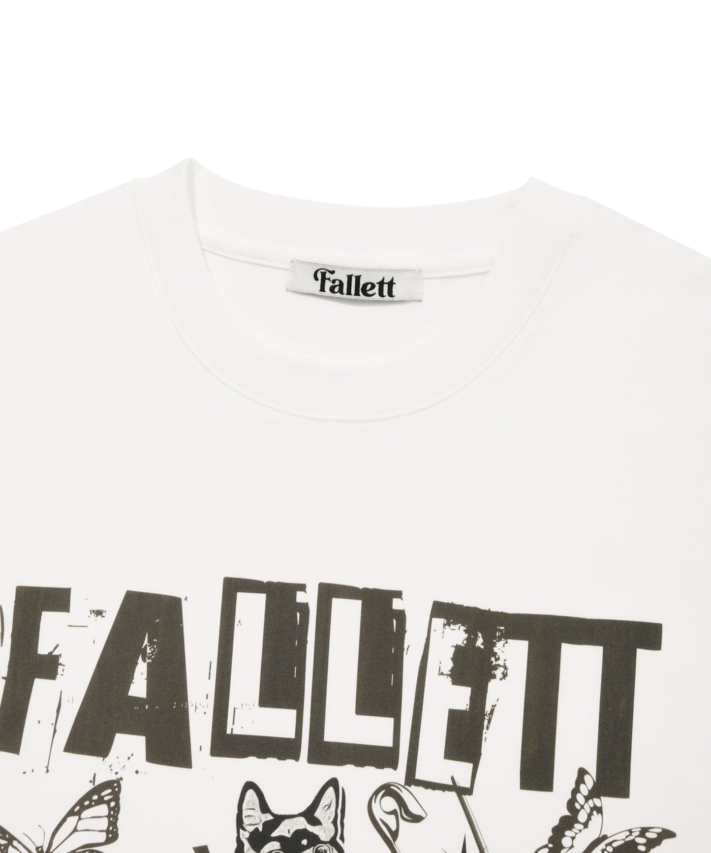 Fallett Rock Star Nero Tee - white