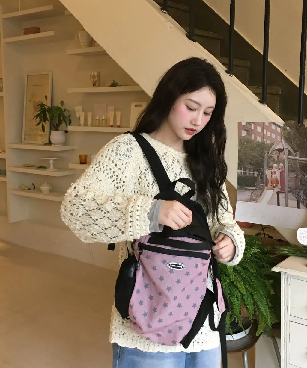 withsome Shine Star Folding Backpack - 4colors