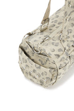 DEINET LOGO DUFFLE MINI BAG IN LEOPARD