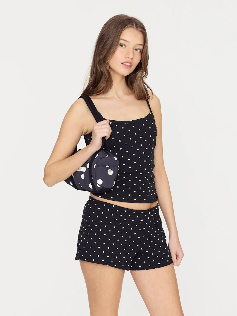 GLOWNY DIDI PILLOW BAG PETIT / ONYX FLECK