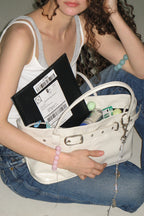Yeomim belted boat bag (oyster)