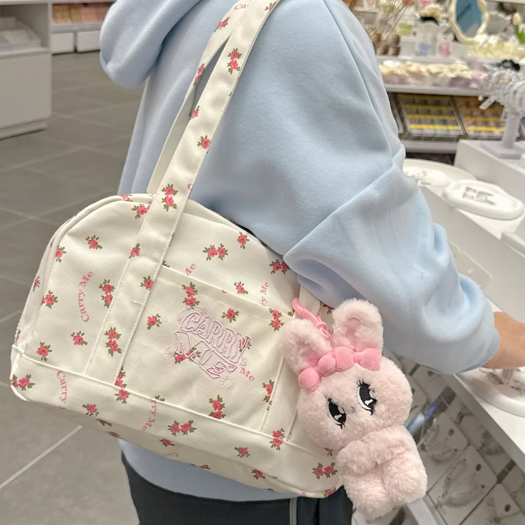 carryme.offical Two Tone Bag / Floral