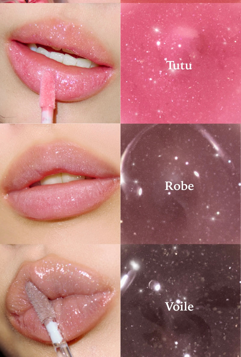 ENTROPY Tulle Sparkle Gloss Lip Tint / 7colors