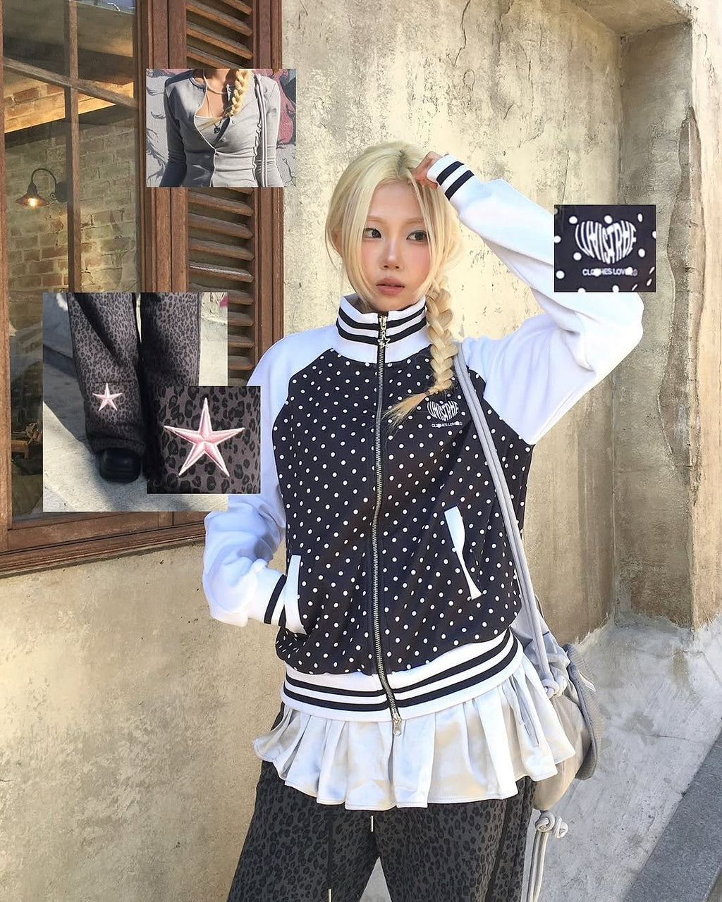 [Rei同款🎀] luvistrue IM DOT TRAINING ZIPUP