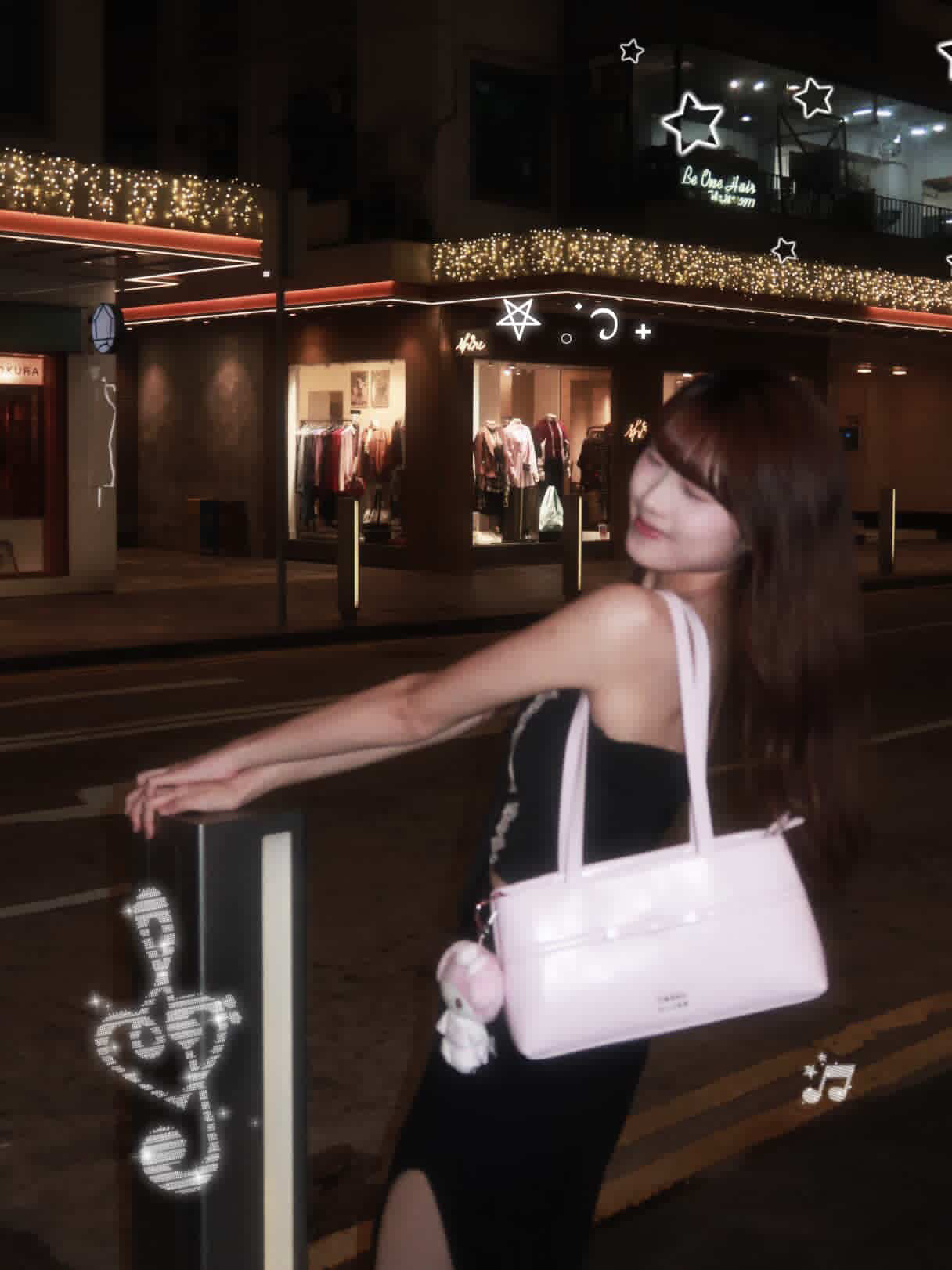 [香港現貨✨] [獨家代理🎀] Daisy Muse Ballerina Shoulder Bag - Soft Pink