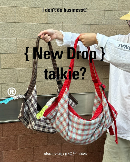 [官方代理] Dachshund Bag - New Talkie🔴🟤