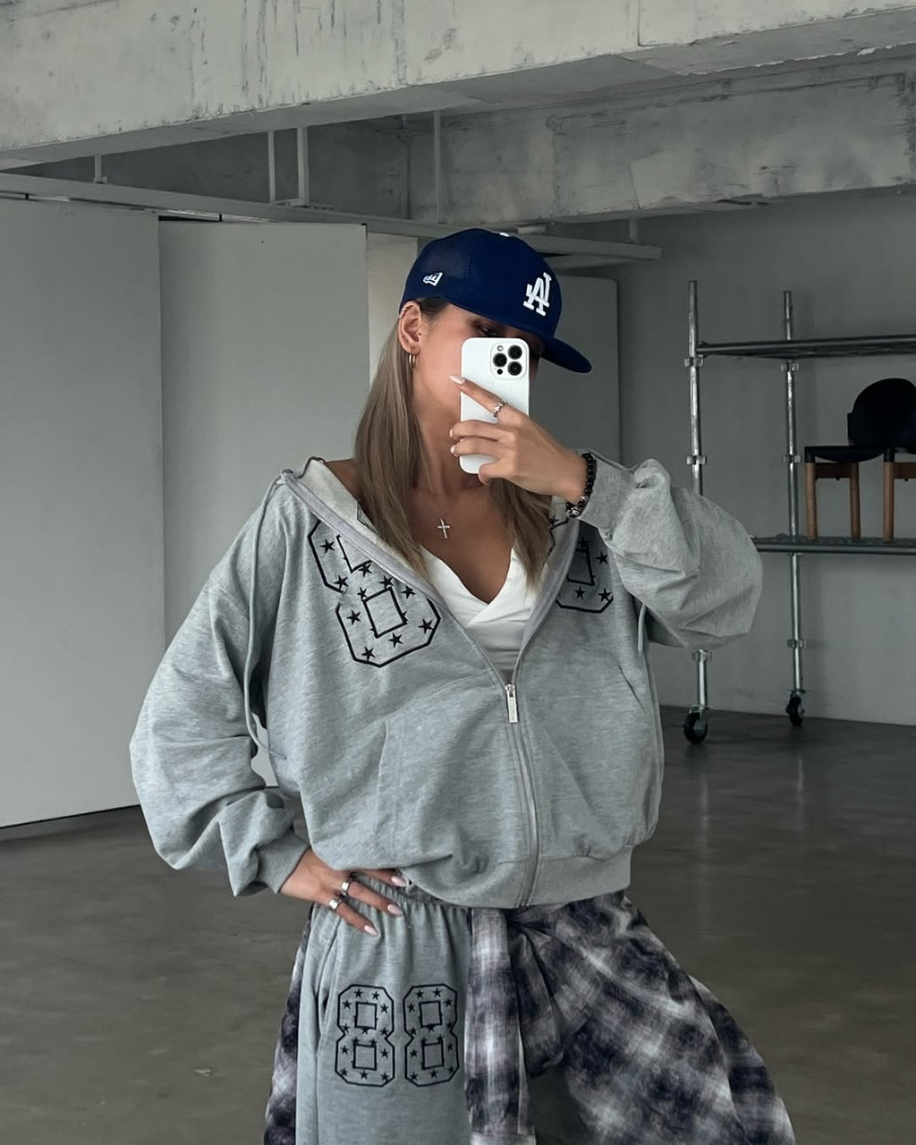 [kr] 88 Star Hooded Zip-up & Pants