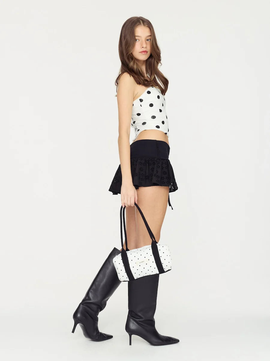 GLOWNY DIDI PILLOW BAG PETIT / DOTTY MAZE