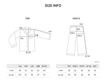 [韓國售出16,000+⭐️] J'eu Seven Days Cotton Pajama Set 7colors