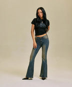 PIN UP GIRL CROP T-SHIRT_BK