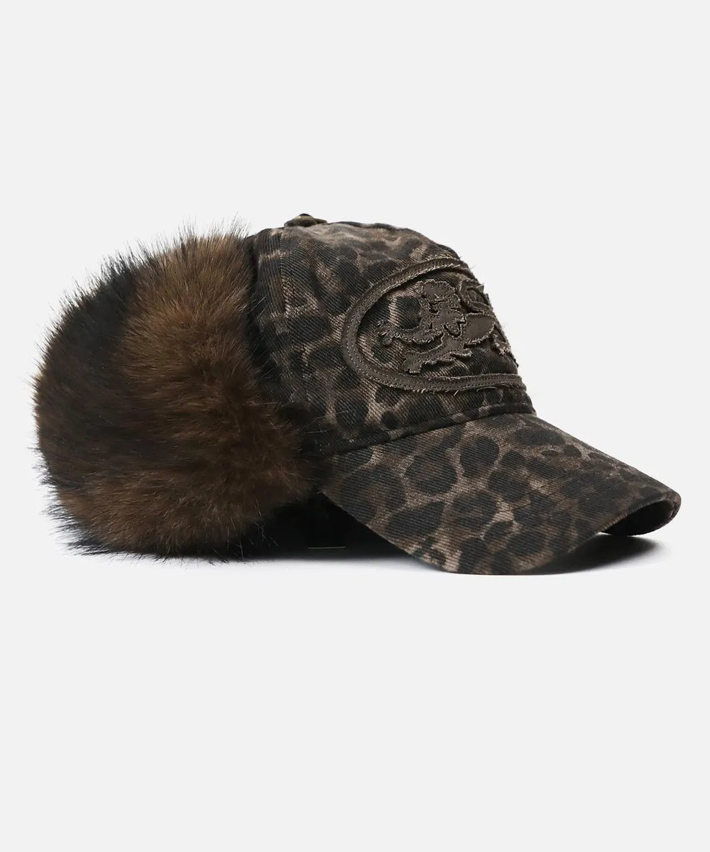 Mystic Trooper Hat - Brown Leopard