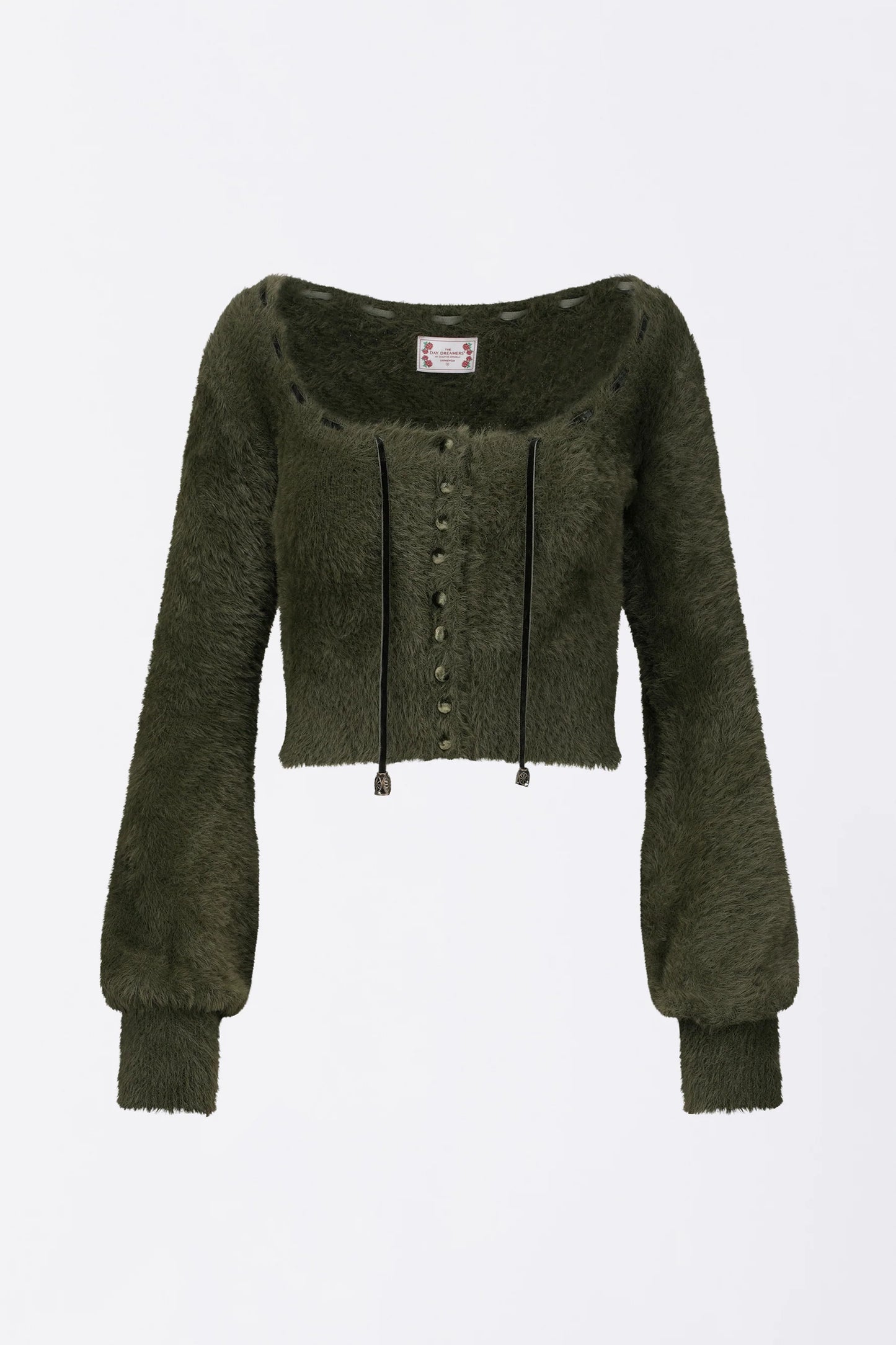 Angora Cardigan Khaki