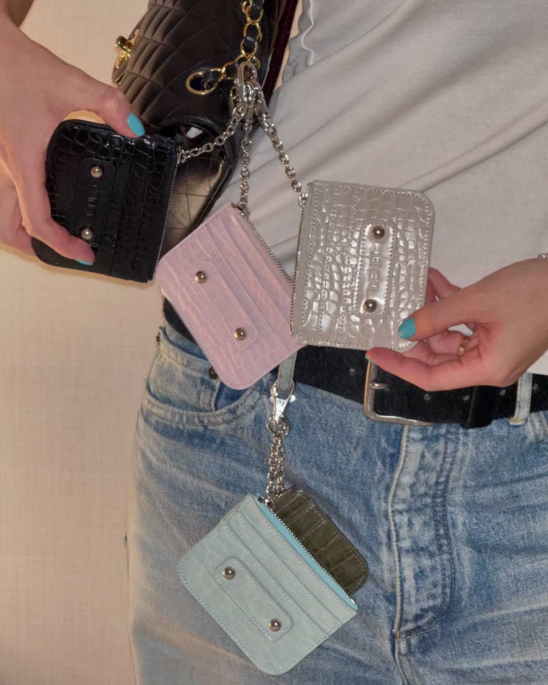 DEINET DEINET POCKET CARD WALLET / 5COLORS