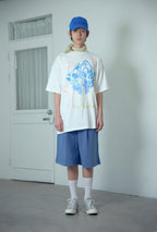 niceghostclub watercolor dolls big big tee [white]